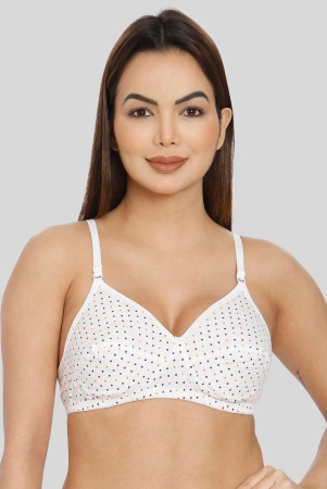 ilraso-white-cotton-non-padded-womens-t-shirt-bra-pack-of-1-none