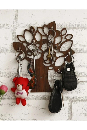 jaipurcrafts-brown-wood-key-holder-pack-of-1