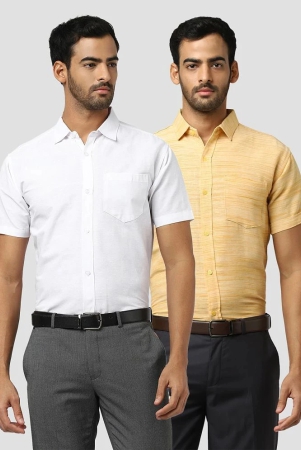 deshbandhu-dbk-multicolor-cotton-regular-fit-mens-formal-shirt-pack-of-2-none