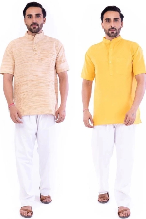 deshbandhu-dbk-muticolor-cotton-mens-regular-kurta-pack-of-2-none