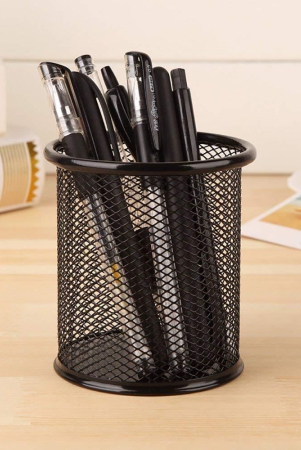 single-round-mesh-metal-pen-pencil-holder-table-desk-organizer-for-home-office-1-pc