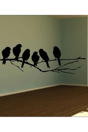 decor-villa-black-group-of-birds-seating-on-tree-wall-sticker