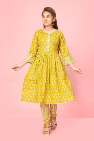 aarika-yellow-cotton-girls-kurti-pack-of-1-none