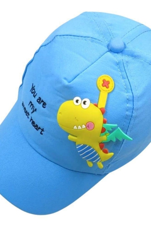 zacharias-unisex-kids-cotton-baseball-cap-kc-27-blue1-4-years-pack-of-1-none