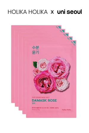 pure-essence-mask-sheet-damask-rose-20ea-23ml-face-mask-pack-of-5