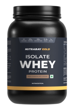 nutrabay-gold-whey-protein-isolate-powder-1kg-rich-chocolate-creme-25g-protein-59g-bcaa-easy-to-digest-nabl-lab-tested-muscle-growth-recovery-rich-in-glutamic-acid-for-men-women