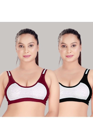 haya-fashion-multicolor-cotton-non-padded-womens-everyday-bra-pack-of-2-none