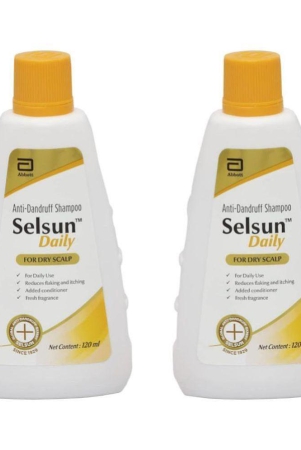 Selsun Anti Dandruff Shampoo 240 ( Pack of 2 )