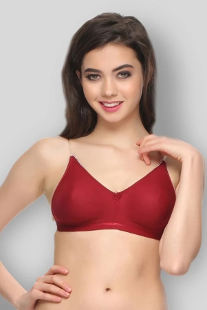 clovia-pack-of-1-poly-cotton-non-padded-womens-push-up-bra-maroon-32b