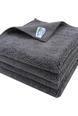 softspun-microfiber-high-loop-cleaning-cloths-40x40-cms-4-pcs-towel-set-380-gsm-grey-thick-lint-streak-free-multipurpose-cloths