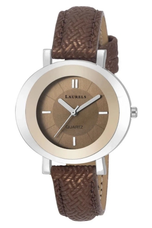 laurels-brown-color-analog-womens-watch-with-strap-lww-dv-vi-090907