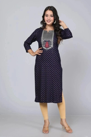 jc4u-navy-blue-rayon-womens-straight-kurti-pack-of-1-none