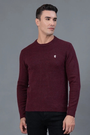 RedTape Maroon Casual Sweater for Men | Comfortable and Durable