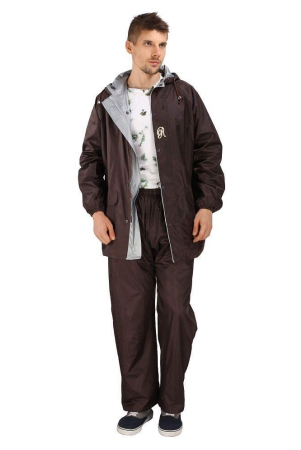 Goodluck Brown Rain Suit - 2XL