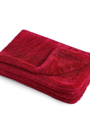 hometales-maroon-1500-gsm-drying-towel-for-automobile-pack-of-1-