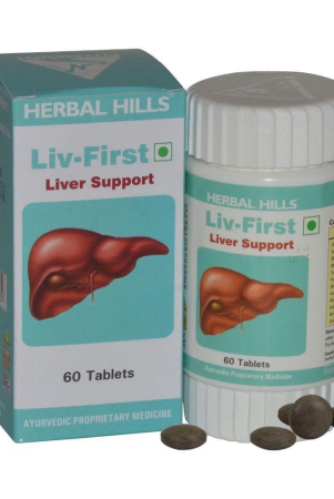 Herbal Hills Liv-First 60  Tablets 500 mg