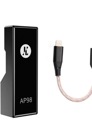 JCALLY - AP98 Portable DAC & Amp-AP98 + Lighting to Type C Cable