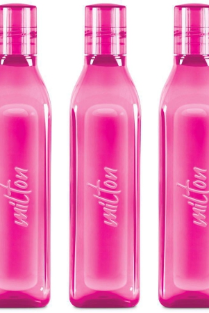 milton-prive-pet-water-bottle-set-of-3-1-litre-each-pink-pink