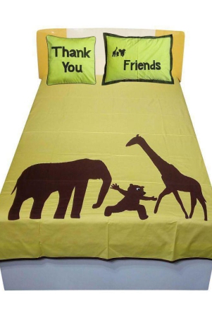 hugsnrugs-cotton-single-bedsheet-yellow