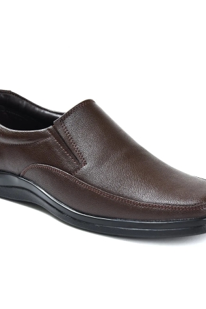 Mens Designer Brown Formal Shoes-10