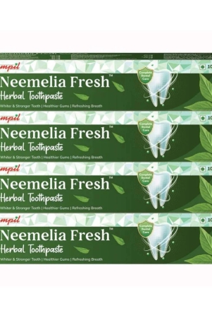 mpil-wellness-neemelia-fresh-toothpaste-for-healthygums-strong-teeth-100gm-pack-of-4