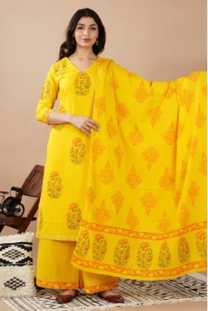 yellow-printed-kurta-set-l