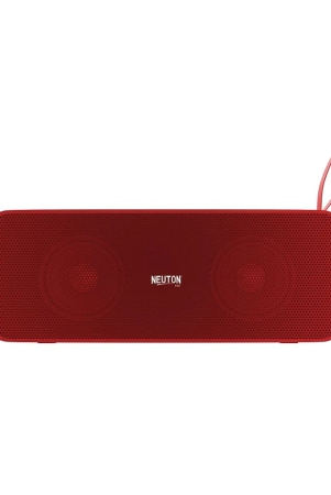 NEUTON PRO BADSHAH 20 W Bluetooth Speaker Bluetooth v5.0 with 3D Bass Playback Time 8 hrs Red - Red