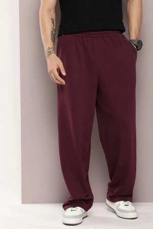 dillinger-maroon-fleece-mens-trackpants-pack-of-1-none