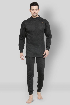 uzarus-black-cotton-blend-mens-thermal-sets-pack-of-1-none