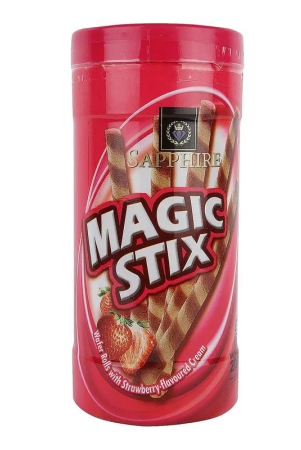 sapphire-magic-stix-wafer-rolls-with-strawberry-flavoured-cream-200g