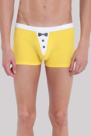 la-intimo-yellow-litr005-cotton-blend-mens-trunks-pack-of-1-none