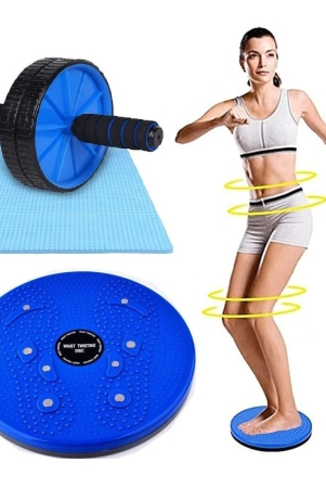 horse-fit-ab-roller-tummy-twister-combo-of-2-waist-trimmer-body-toner-home-gym-equipment-for-men-women-abdominal-exerciser-multicolor-multi-color