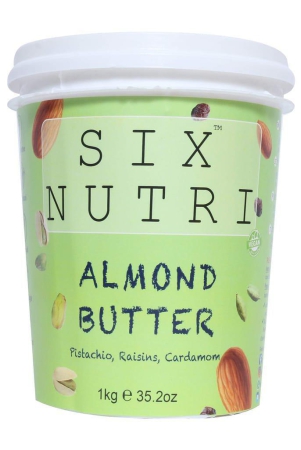 sixnutri-all-natural-stone-ground-keto-diet-vegan-almond-butter-with-pistachios-raisins-and-cardamom-1-kg