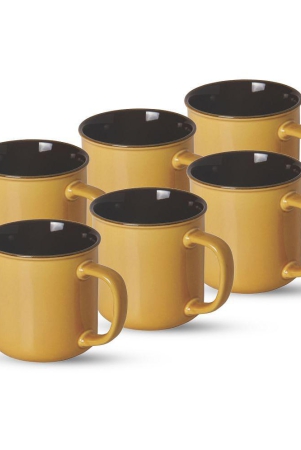 treo-by-milton-glare-ceramic-mug-brown-240-ml-set-of-6-brown