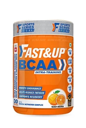 fastup-bcaa-30-servings-orange-flavour-advanced-bcaa-supplement-powder-with-glutamine-citrullinel-arginine-taurine-for-muscle-recovery-endurance-prepost-intra-workout-supplement-450g