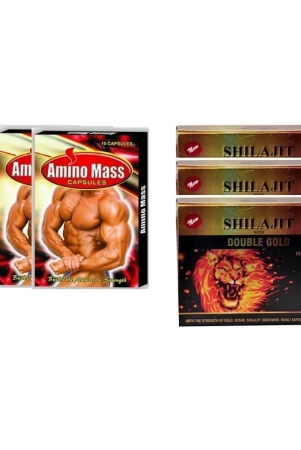 dr-chopra-gg-amino-mass-capsule-30-shilajit-with-double-gold-capsule-30-nos-unflavoured-single-pack