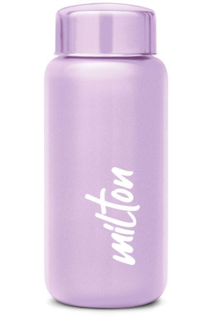 Milton Aqua 500 Stainless Steel Water Bottle (500 ml) Purple - Purple