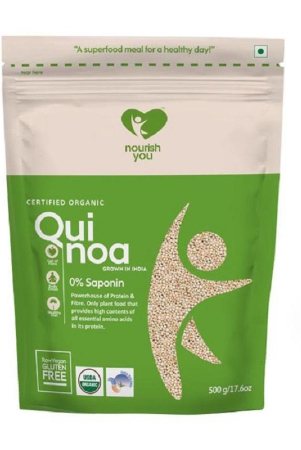 Nourish You Organic White Quinoa, 500g