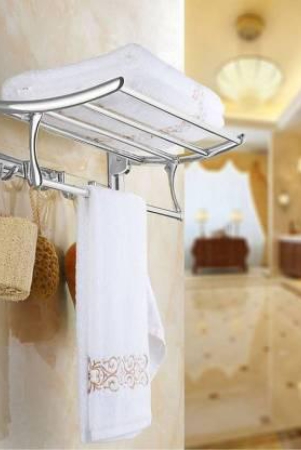 folding-towel-rack-for-bathroom-standhangerbathroom-accessories-silver-towel-holder-stainless-steel