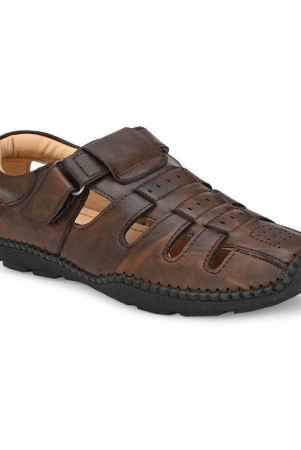 shences-brown-faux-leather-sandals-7