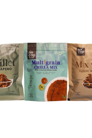 combo-nocap-super-saver-pack-of-3-multigrain-chilla-premix-200-gm-1-millet-jalapeno-chips-30-gm-1-mix-veg-chips-30-gm-1