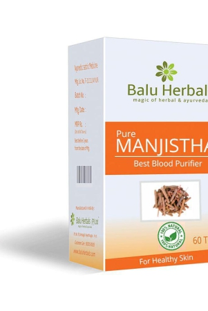 balu-herbals-manjistha-60t-tablet-500-mg