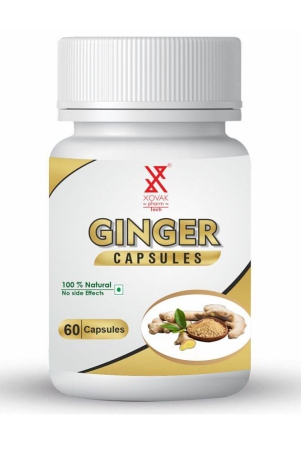 xovak-pharmtech-organic-ginger-capsule-50-gm-pack-of-1