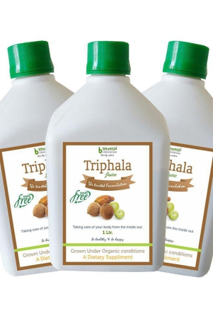 bhumija-lifesciences-triphala-juice-3000-ml-pack-of-3