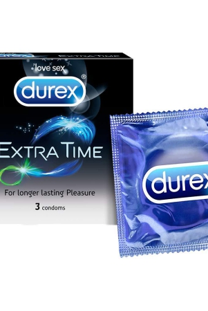 Durex Condoms  Extra Time 3 Pcs