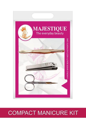 majestique-grooming-kit-3pc-set-scissors-slanted-plucker-and-nail-file-color-may-vary