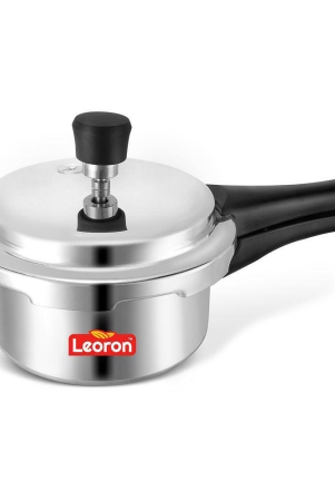 LEORON 1.5 L Aluminium OuterLid Pressure Cooker Without Induction Base