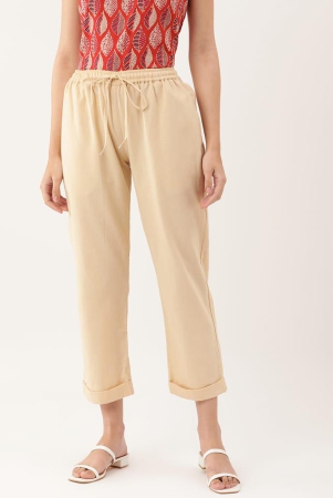 beige-cotton-ankle-length-palazzo-trouser