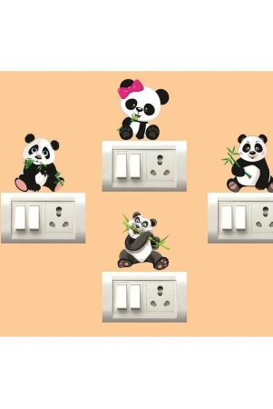 decor-villa-panda-animals-sticker-20-x-20-cms-