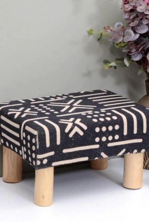 solid-wood-foot-stool-in-cotton-black-colour-black